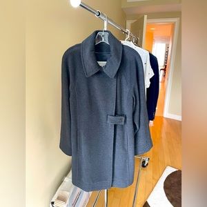 Gerard Darel Gray Wool and Angora coat